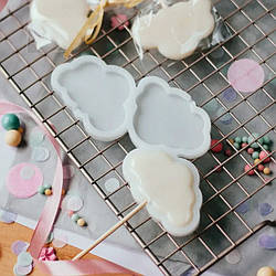 Форма силіконова для льодяників Хмарки