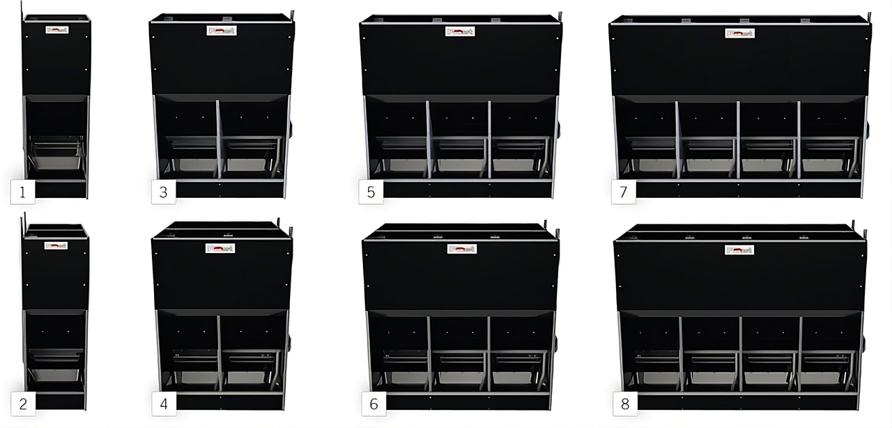 Кормовий автомат стандарт APM-1T, односторонній, фото 1