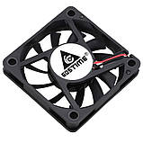 Вентилятор GDSTIME GDA6010 12V 0.1A 3500rpm, безщітковий, Sleeve, 2510-3pin, для 3Д-принтера та верстатів ЧПК, фото 7