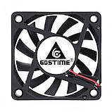 Вентилятор GDSTIME GDA6010 12V 0.1A 3500rpm, безщітковий, Sleeve, 2510-3pin, для 3Д-принтера та верстатів ЧПК, фото 3