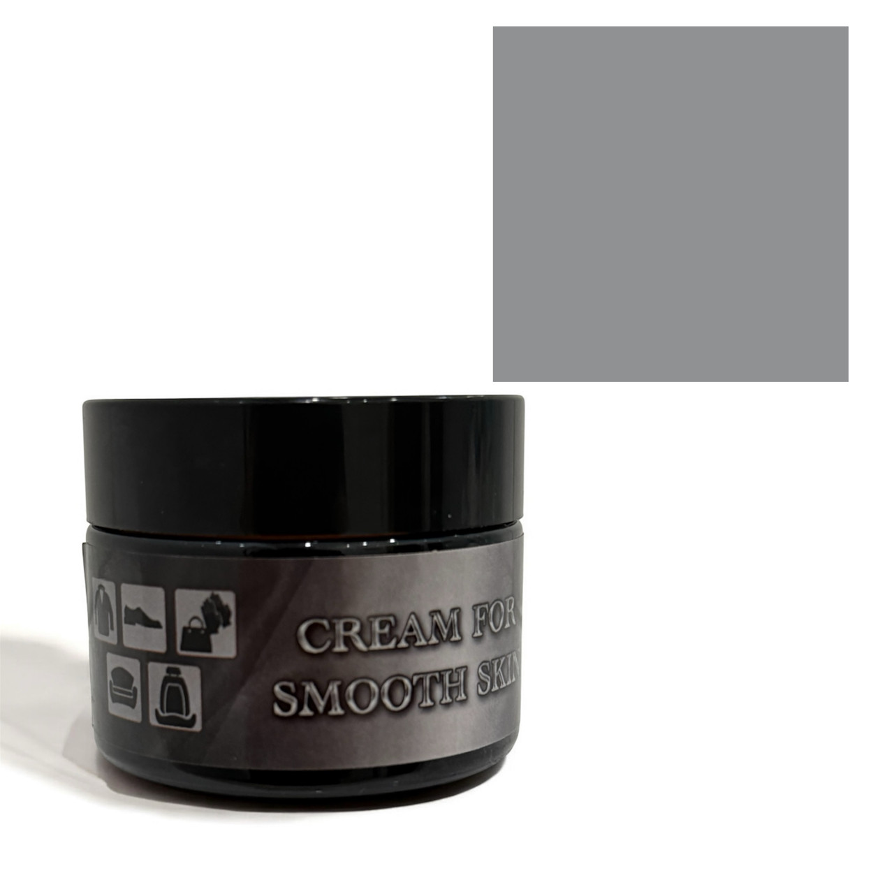 Крем-фарба-бальзам для шкір відкритого типу BSK Color, 50 мл колір сірий, фото 1