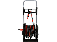 Шланг на візку 25 м, намотується ногою YATO YT-90120, фото 3