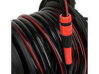 Шланг на візку 25 м, намотується ногою YATO YT-90120, фото 6