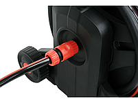 Шланг на візку 25 м, намотується ногою YATO YT-90120, фото 8