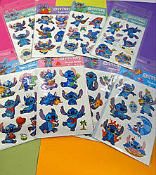 Наклейка на 2 листа Стіч 20*10 см