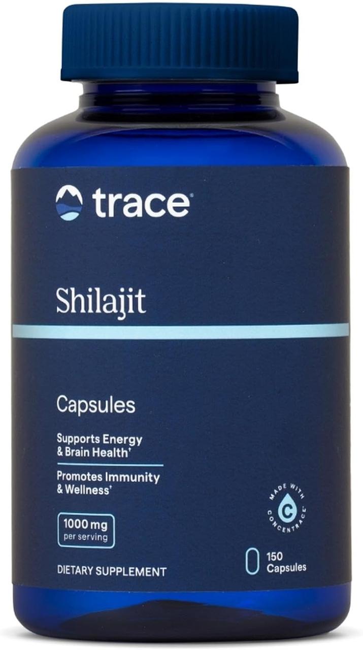 Trace Minerals Shilajit / Смола мумійо фульвова кислота та мінерали 150 капсул, фото 1