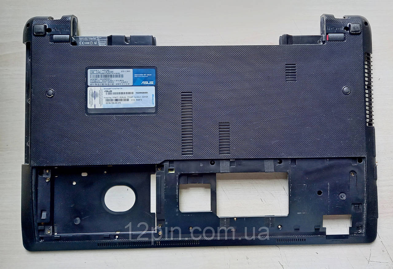 Піддон Asus K53S X53E K53E б/у, оригінал, фото 1