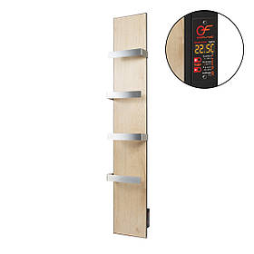 Керамічна рушникосушарка Flyme 420ТB (4R) з чотирма ручками (колір бежеве дерево)