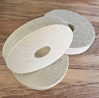 Тонкошерстий 125х30х32 фетровий диск Клас А