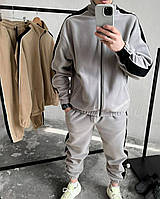 Чоловічий костюм із двостороннього флісу. Чорний/хакі/графіт/сірий. 46-48; 50-52.