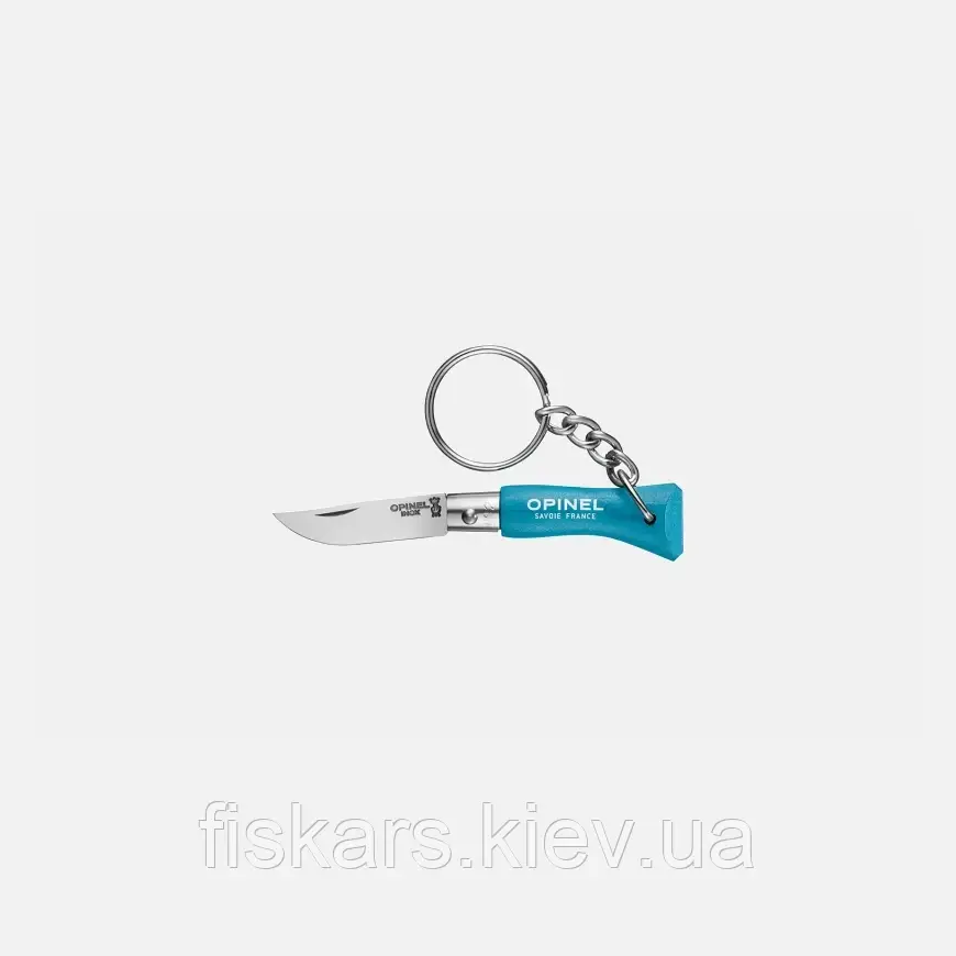 Ніж-брелок Opinel Colorama Keychain No.02 VRI Cyan (002270)
