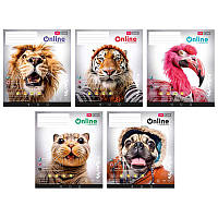 Тетрадь школьная общего назначения Школярик 036-3420L в линейку с ВД-лаком на страницах