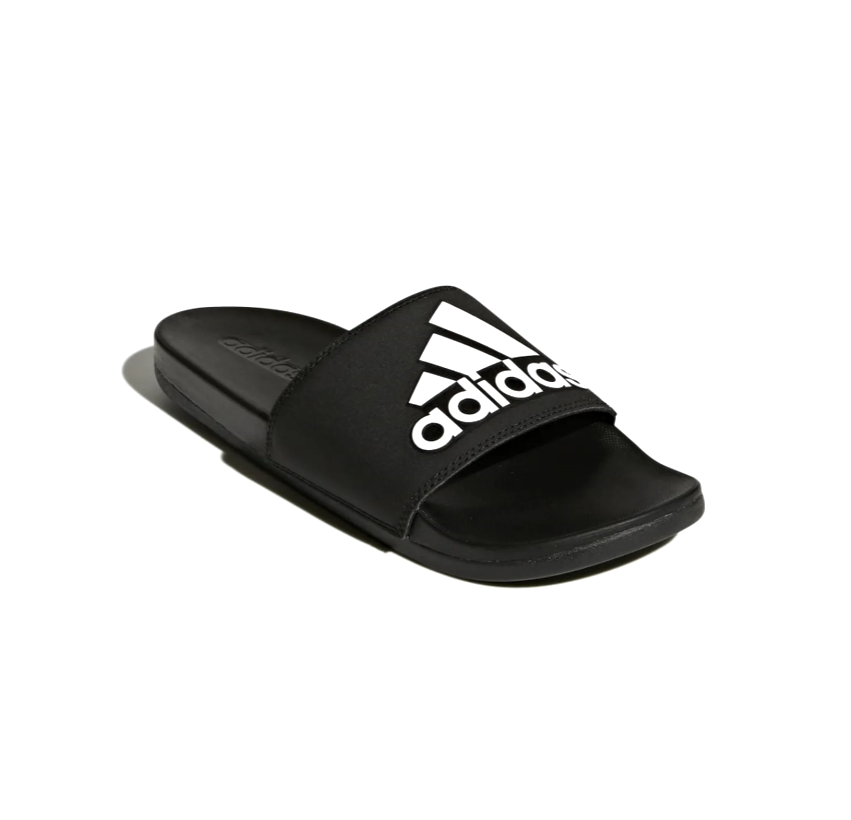 Тапочки унісекс Adidas ADILETTE Black CLOUDFOAM PLUS LOGO (CG3425) (розмір 43)
