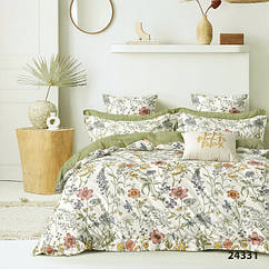 Комплект постільної білизни Вілюта Євро ранфорс 24331