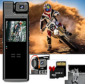 Боді-камера 1080p FullHD Wifi нагрудна з поворотом на 180° і дисплеєм, L9/ Мінікамера/ Міні відеокамера