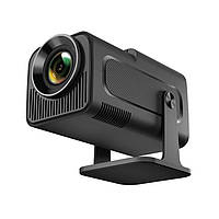 Міні-проектор SmartTV HY320 UltraHD 4K Android 11 Wi-Fi 6 Bluetooth HDMI 300ANSI 150" Чорний