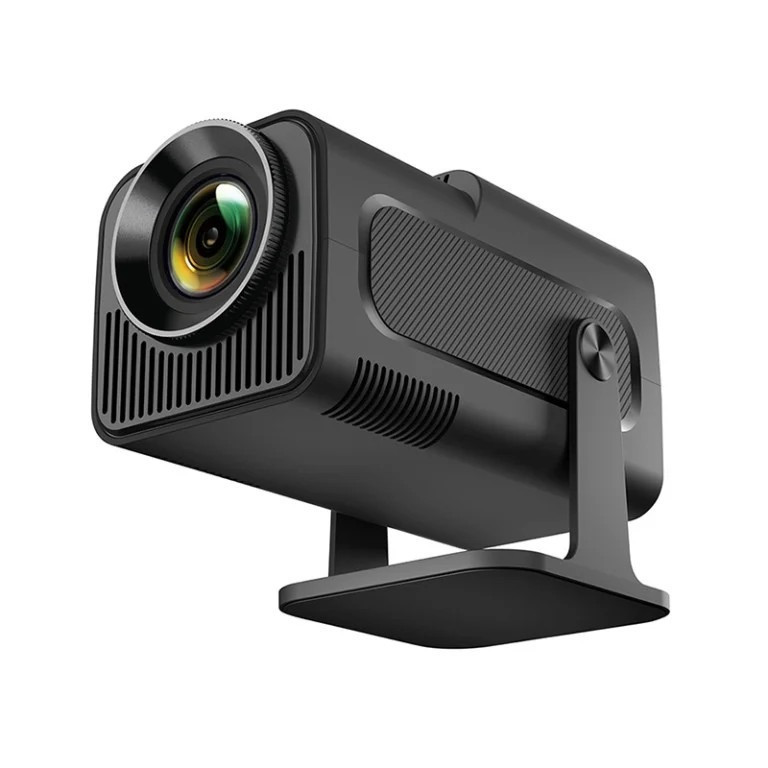 Міні-проектор SmartTV HY320 UltraHD 4K Android 11 Wi-Fi 6 Bluetooth HDMI 300ANSI 150" Чорний, фото 1