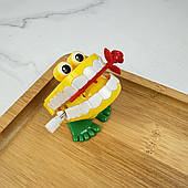 Іграшка у вигляді ходячих зубів з механізмом (з трояндою), 1 шт