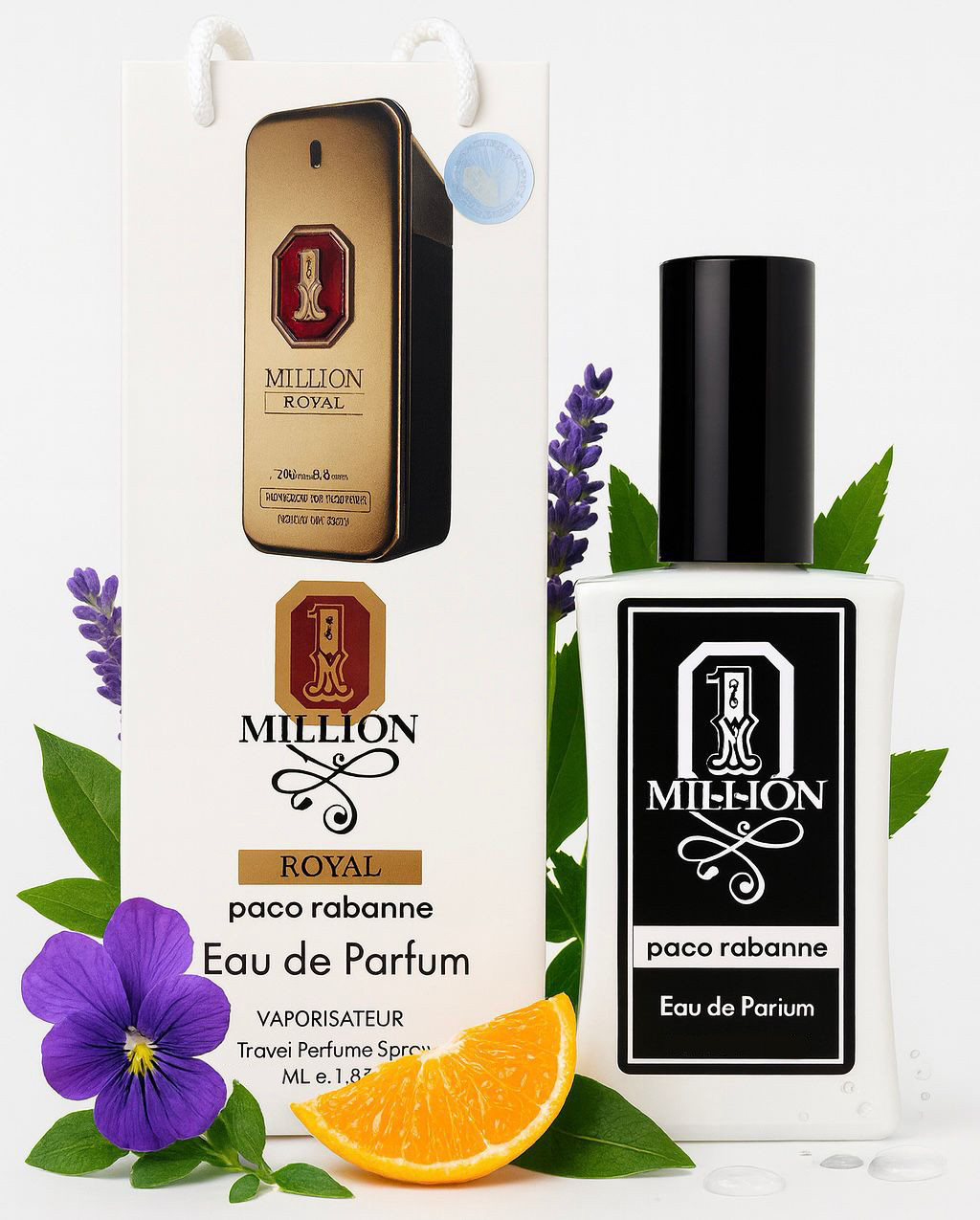 Paco Rabanne 1 Million Royal ( Пако Рабанне 1 мілліон Роял) 50 мл в подарунковій упаковці, фото 1