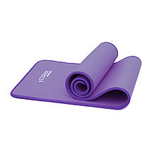 Килимок спортивний Cornix NBR 183 x 61 x 1 см для йоги та фітнесу XR-0093 Purple/Purple Poland, фото 4