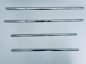 Окантовка вікон для Dacia Sandero 2013+ 4шт (TAN24)