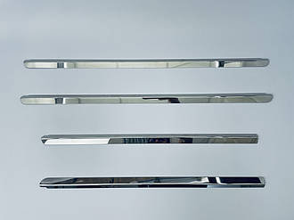 Окантовка вікон для Dacia Sandero 2008+ 4шт (TAN24)