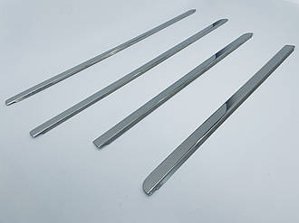 Окантовка вікон для Dacia Duster 2010+ 8шт (TAN24)