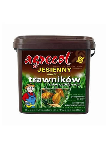 Осіннє добриво для газонів Agrecol NPK (0-10-25), 10 кг, фото 1