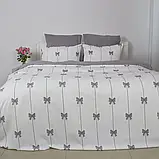 Комплект постільної білизни Melluna Soft Ribbons, полуторна, фото 2