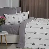 Комплект постільної білизни Melluna Soft Ribbons, полуторна, фото 3