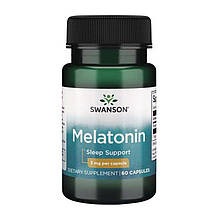 Swanson Melatonin 3 mg (60 caps)