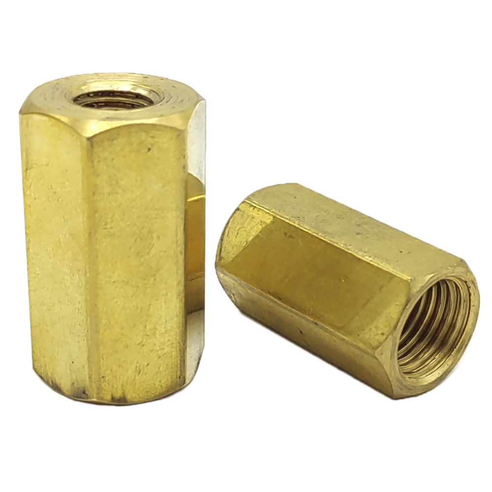 Різьбовий перехідник для гальмівних трубок з різьбою (внутріш. М10x1.25 мм-внутріш. М15x1 мм. Латунь) - В102-В151л, фото 1