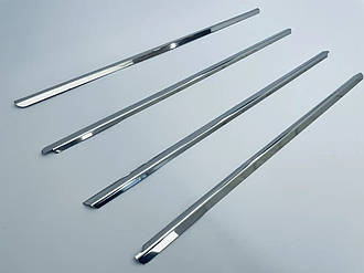 Окантовка вікон для Dacia Lodgy 2012+ 4шт (TAN24)