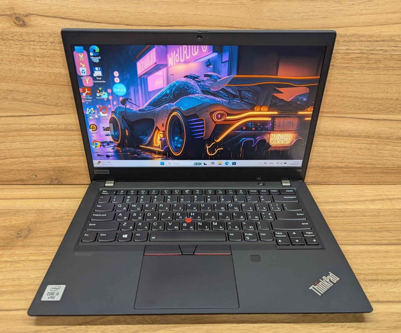 Б/в Ультрабук Lenovo ThinkPad T14 Gen 1 14" 1920x1080| Core i5-10310U| 16 GB RAM| 512 GB SSD| UHD