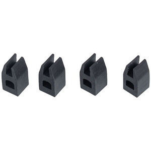 Набір (4 шт.) гумових прокладок решітки до плити (універсальні), фото 1