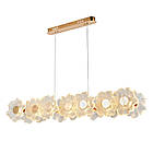 Овальна підвісна люстра 7989249-14 led (1000) GD, фото 2