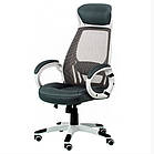 Офісне крісло Special4You Briz Grey/White (E0888)