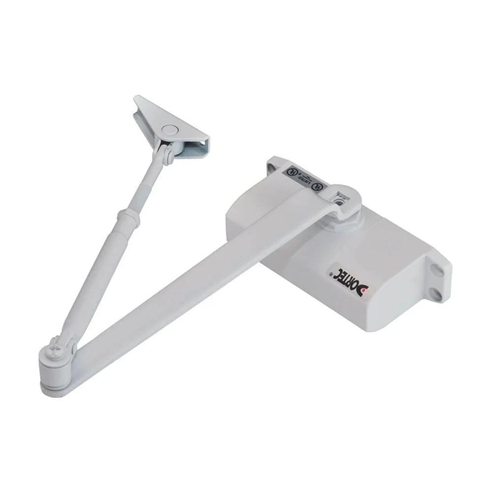 Дверний доводчик Dortec DT-63H White з фіксацією дверей у відчиненому положенні (63-00018), фото 1