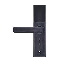 Замок біометричний автономний Trinix TRL-5108BTF Black Right з Bluetooth, зчитувачем відбитків пальців і карт Mifare (65-00029), фото 4