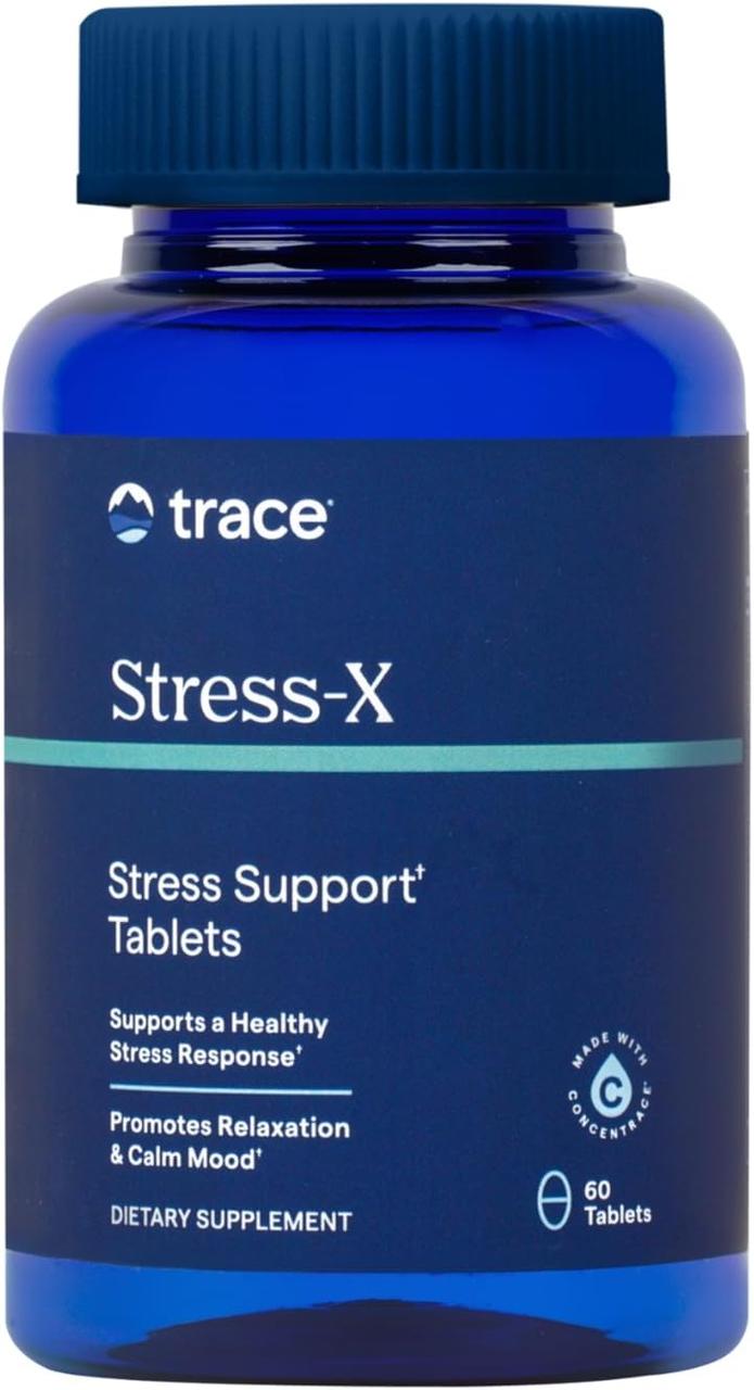 Trace Minerals Stress-X Support / Поживні речовини підтримка при стресі 60 таблеток, фото 1