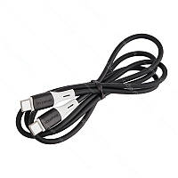 Кабель Borofone BX79 60W Type-C - Type-C, чорний, 1м
