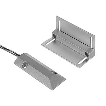 Датчик відчинення магнітоконтактний Trinix СМК 42MK Silver на металеві поверхні (27-00025)