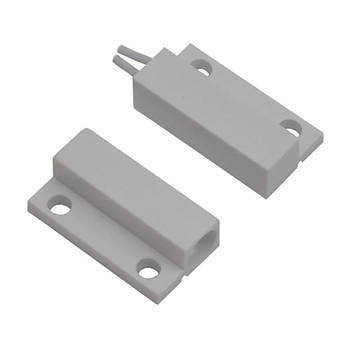 Датчик відчинення магнітоконтактний накладний Trinix СМК 1-9P (N) White на пластикові/дерев’яні поверхні (27-00018)