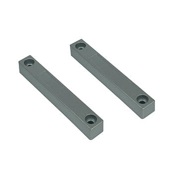 Датчик відчинення магнітоконтактний накладний Trinix СМК 1-1М Silver на металеві поверхні (27-00014)