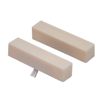 Датчик відчинення магнітоконтактний накладний Trinix СМК 1-18 (N) White на пластикові/дерев’яні поверхні (27-00012)