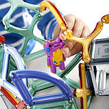 Магнітний конструктор Guidecraft PowerClix Explorer Series Архітектура, 52 деталі (G9472), фото 5