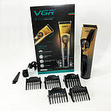 Машинка для стрижки волосся та бороди VGR V-663, фото 2