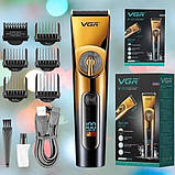 Машинка для стрижки волосся та бороди VGR V-663, фото 6