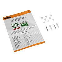 Покажчик світлозвуковий Trinix EVAC-02 80dB 220V/12-24V з акумулятором LiFePo4 3.2V/1500mAh (90-00027), фото 6