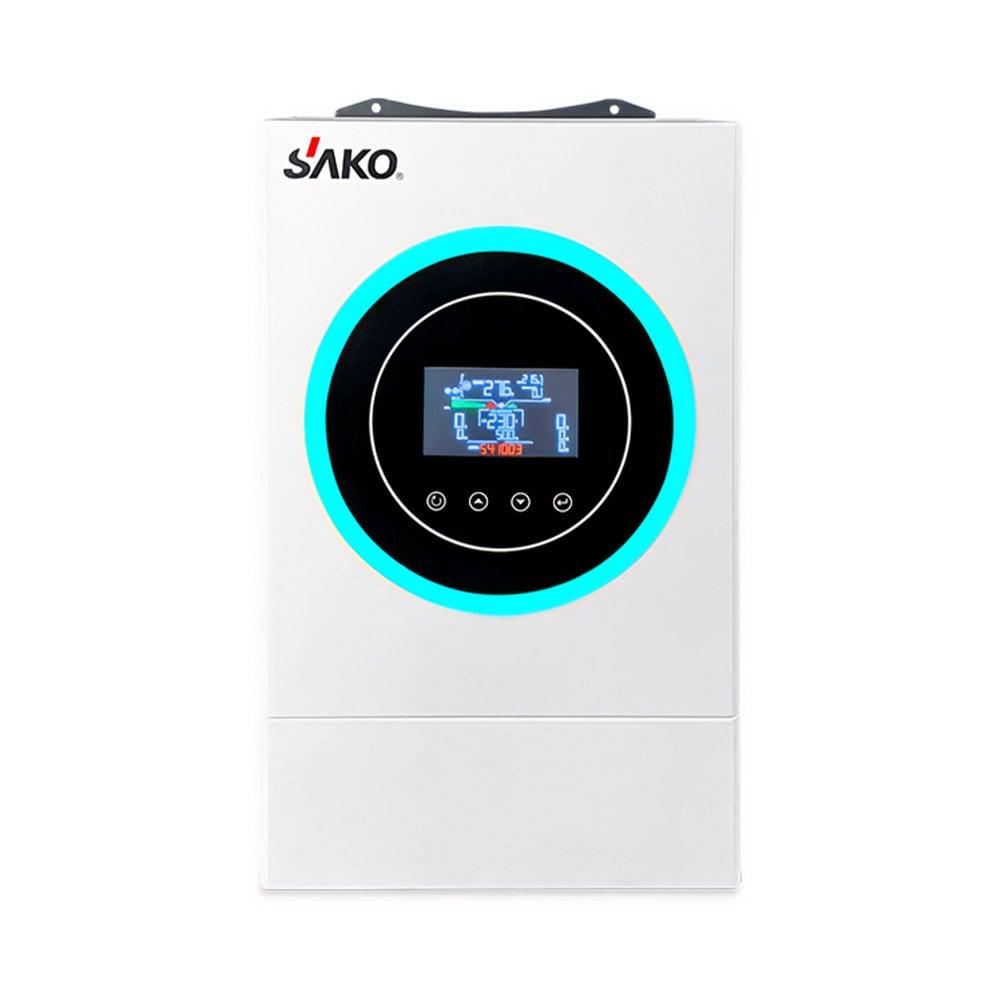 Гібридний інвертор 4.5kVA/4.2kW Sako SUNON V 4.5KVA/4200W/24V+120A MPPT (42-00176), фото 1